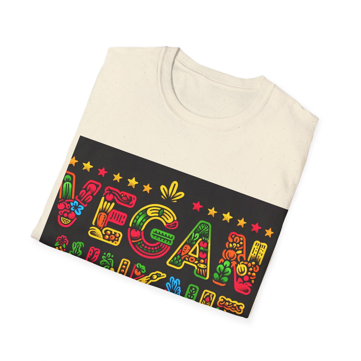 Vegan Junkie Unisex Softstyle T-Shirt