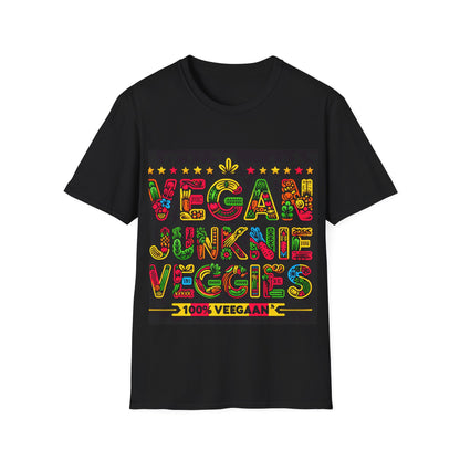Vegan Junkie Unisex Softstyle T-Shirt