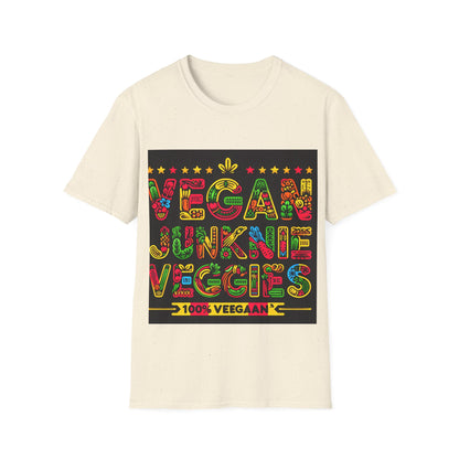 Vegan Junkie Unisex Softstyle T-Shirt